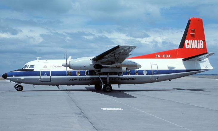 Calibration Flight (Cal Flight) Fokker F27